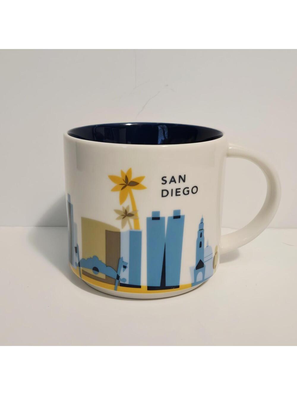 Starbucks You Are Here SAN DIEGO 14 oz Coffee Mug 2015 NWT